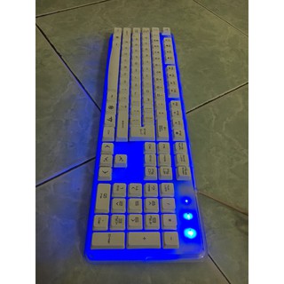 Phím giả cơ E-Blue EKM734 đèn led thanh lý phòng net đang sử dụng tốt