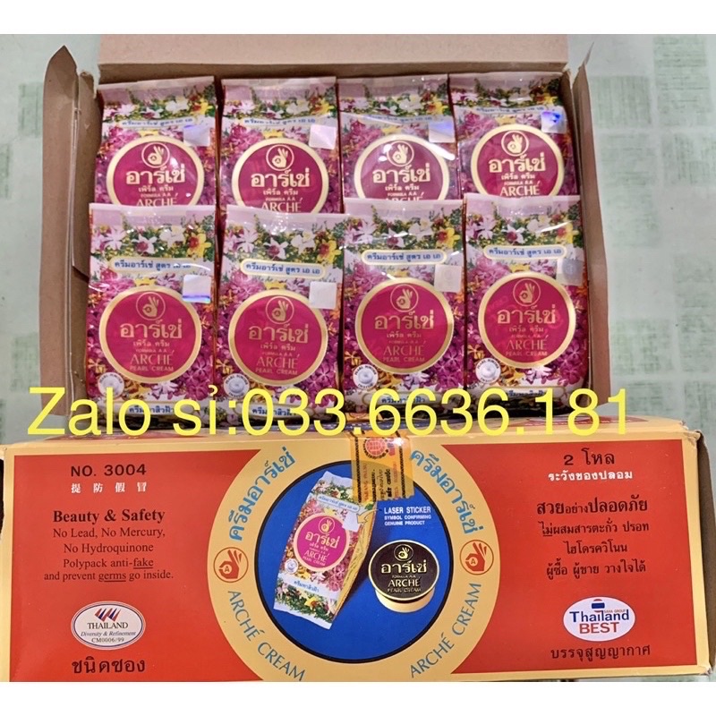 lố 24 hủ kem Ac thái (chuẩn loại thái)