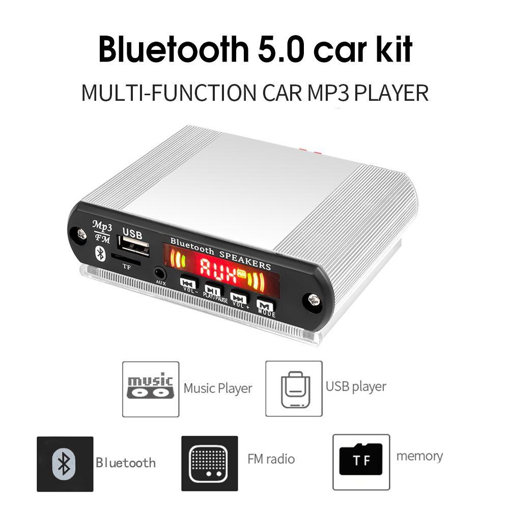 MYRONGVN Máy MP3 Bluetooth Tích Hợp Bảng Điều Khiển Trang Trí Nội Thất Xe Hơi