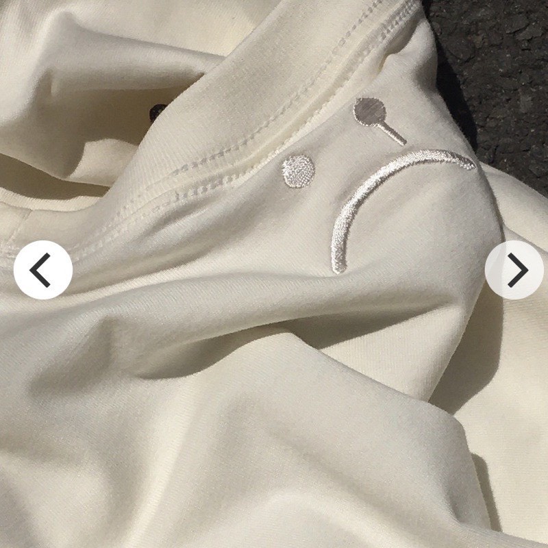 Áo Thun Sad Boiz Dreamy Butterfly Thêu Bướm + Mặt Cười Nam Nữ - Form Unisex 40-90kg MYMO SHOP