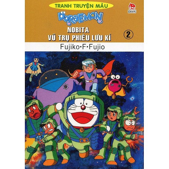 Sách - Doraemon Tranh Truyện Màu - Nobita Vũ Trụ Phiêu Lưu Kí - Tập 2 | BigBuy360 - bigbuy360.vn