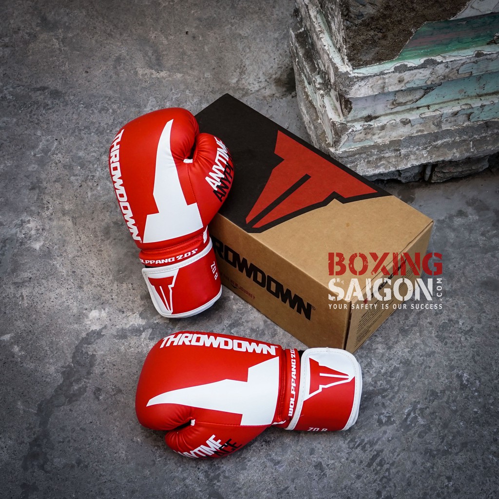 Găng tay boxing Throwdown 2.0S - Đỏ
