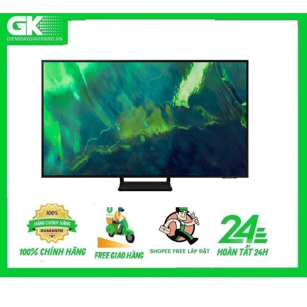  QA55Q70A-MIỄN PHÍ CÔNG LẮP ĐẶT-Smart Tivi QLED 4K 55 inch Samsung QA55Q70A Mới 2021