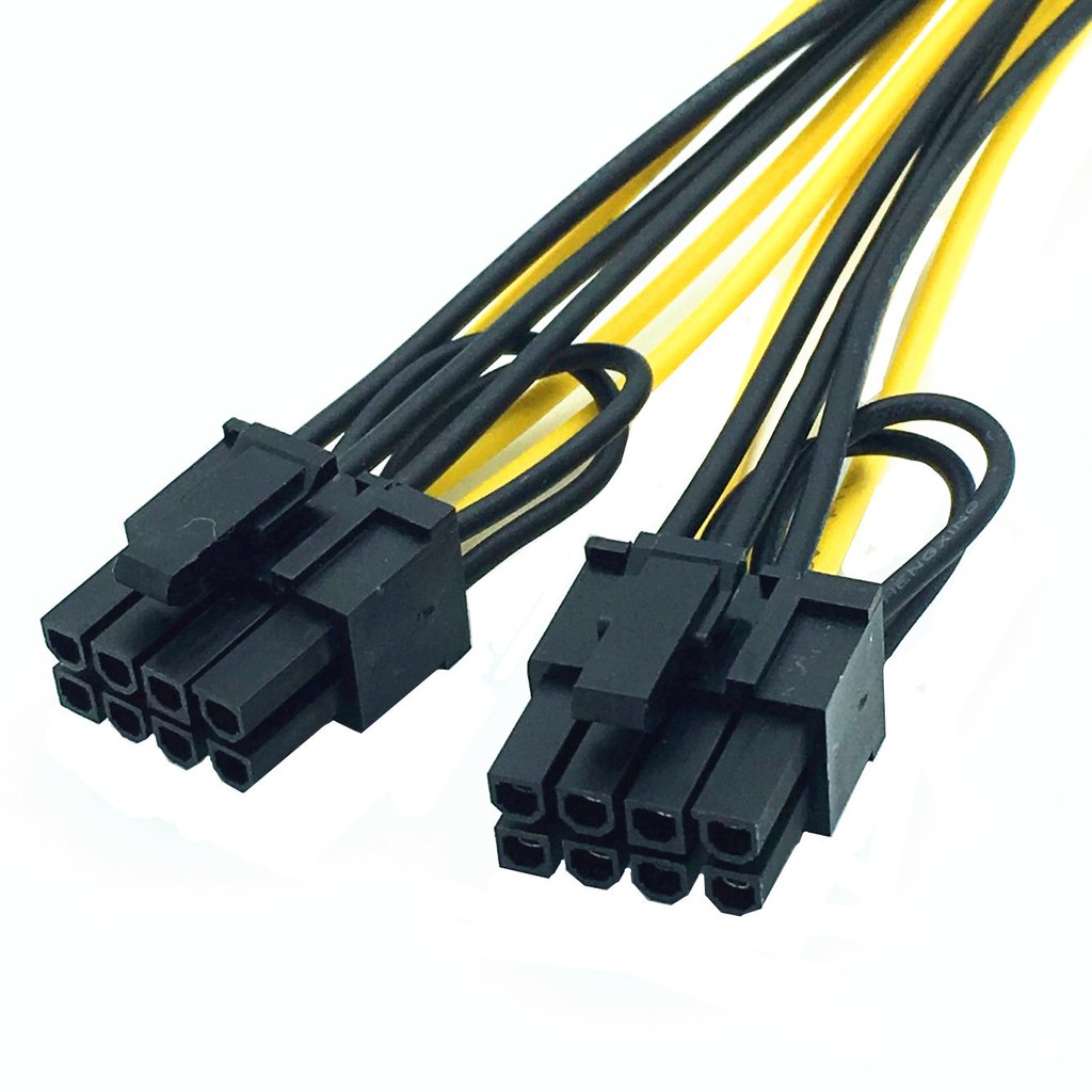 Cáp chia nguồn Card VGA 8Pin ra 2 x 8Pin