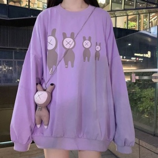 Áo hoodie tím