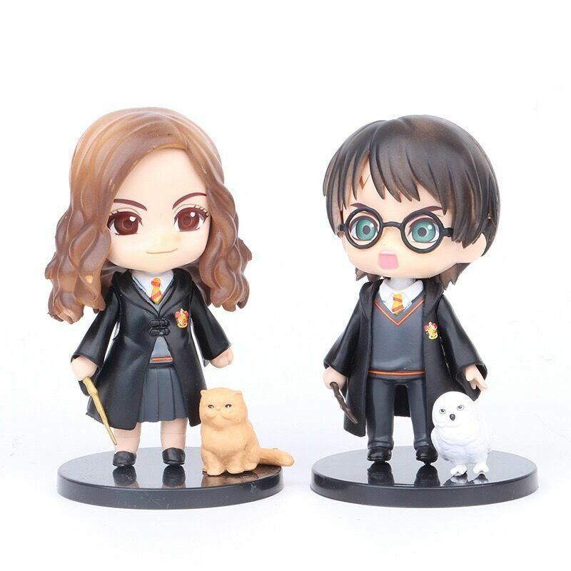 Combo 5 Mô hình nhân vật phim Phù thủy Harry Potter 12cm