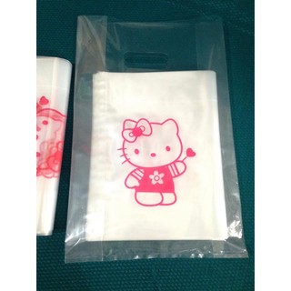 Túi kiếng trong in hình Kitty dễ thương : 20k/ xấp /10c