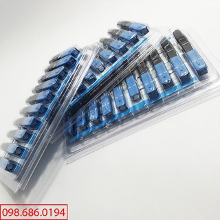 Bộ 30 đầu nối cáp quang UPC tháo lắp nhanh FTTH SC chất lượng cao