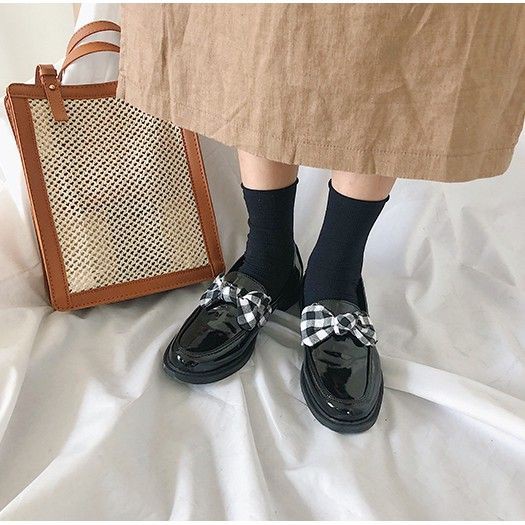 [ORDER] Giày oxford Ulzzang nơ dán "4in1"   Hàng Quảng Châu | BigBuy360 - bigbuy360.vn