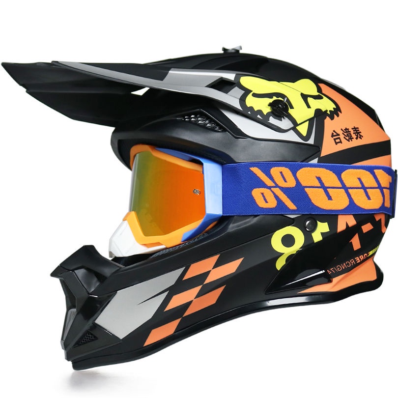 Kính Bảo Hộ 100% 100% Gắn Mũ Bảo Hiểm Xe Mô Tô Địa Hình bmx mtb