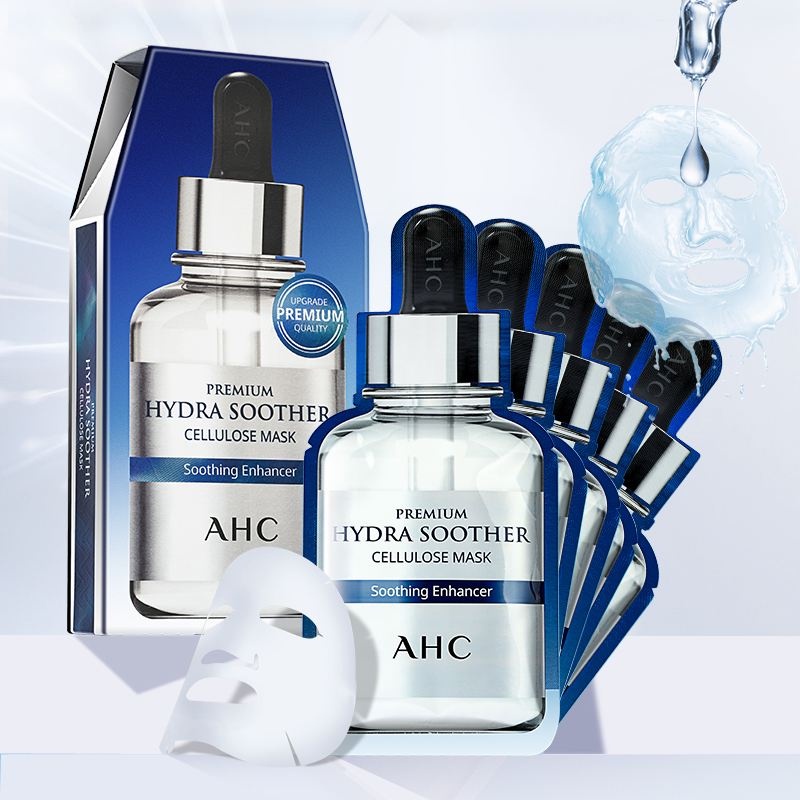 Set 5 Mặt Nạ A.H.C AHC Chứa Hyaluronic Acid Dưỡng Ẩm Làm Săn Chắc Và Sáng Da B5