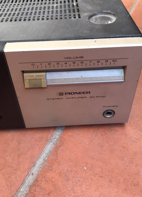 Amply nhật bãi Pioneer SA-6100, 105W/100V