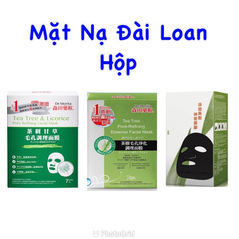 Mặt nạ Dr Morita trà xanh