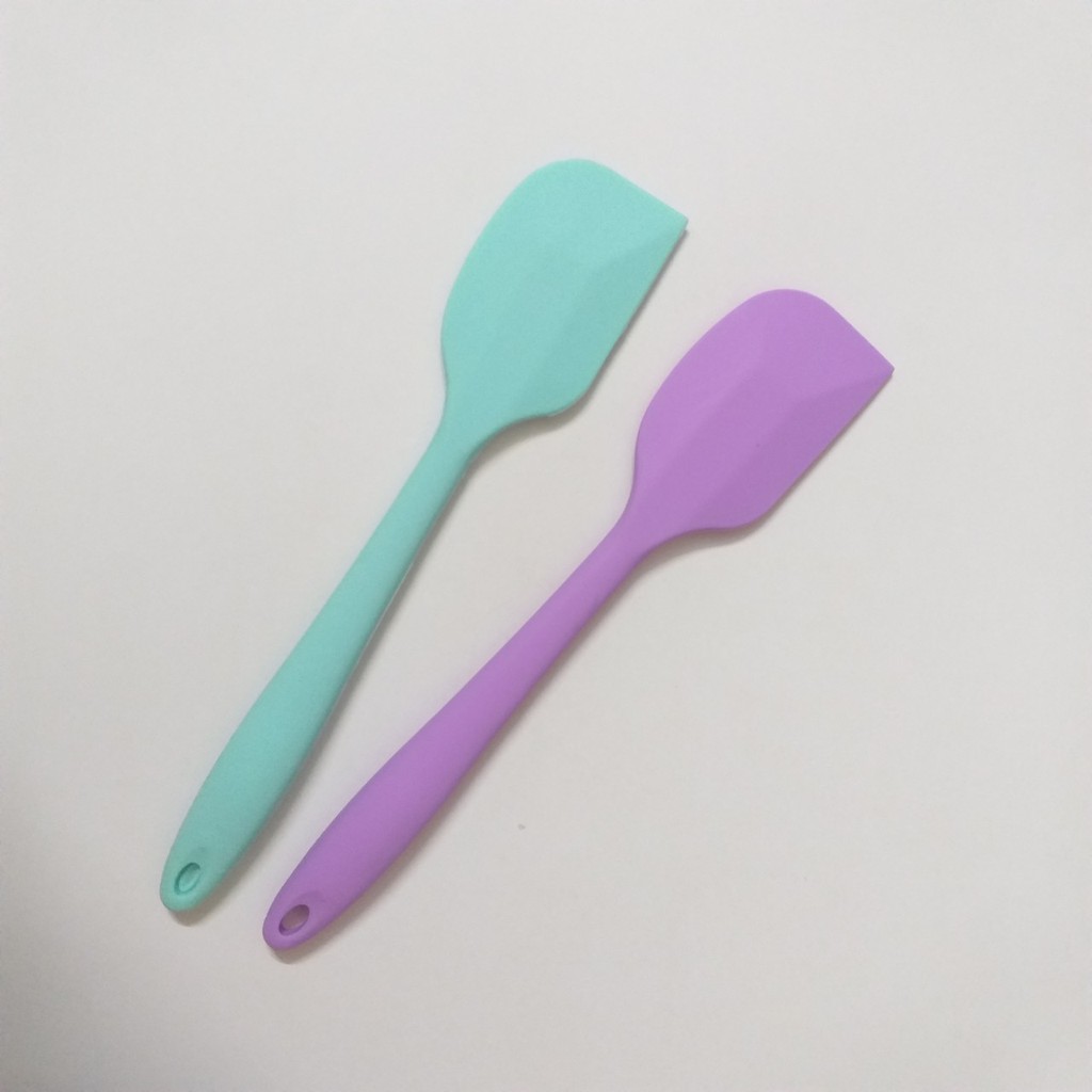 Cây Vét Kem Mềm Chất Liệu Silicon Đúc [RẺ VÔ ĐỊCH] sử dụng vét kem, trộn bột, đánh bột làm bánh (Giao mầu ngẫu nhiên).