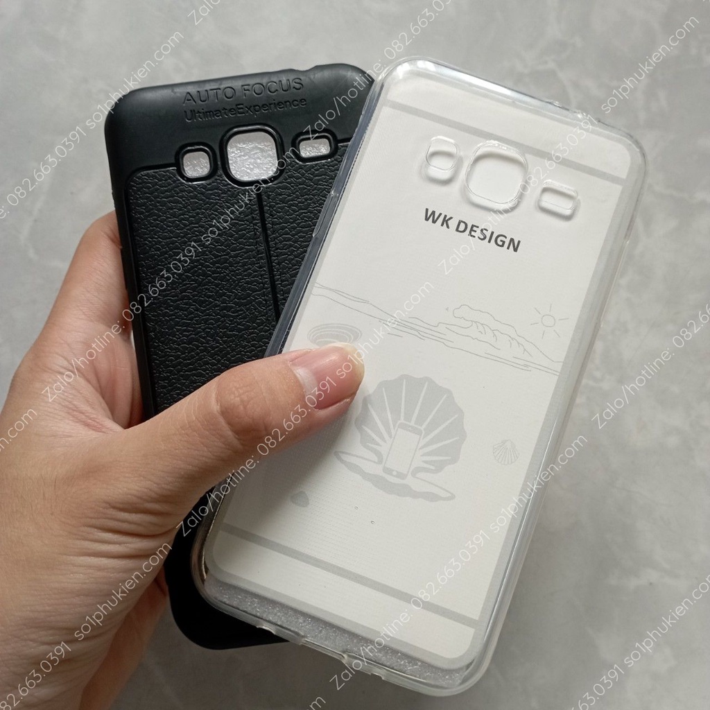 Ốp lưng Samsung J3 Loại dẻo đen auto, loại dẻo trong suốt bền đẹp