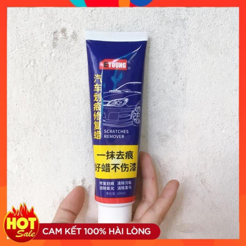 Kem đánh bóng nhựa Ô tô , xe máy cao cấp EYOUNG - Lọ 100ml