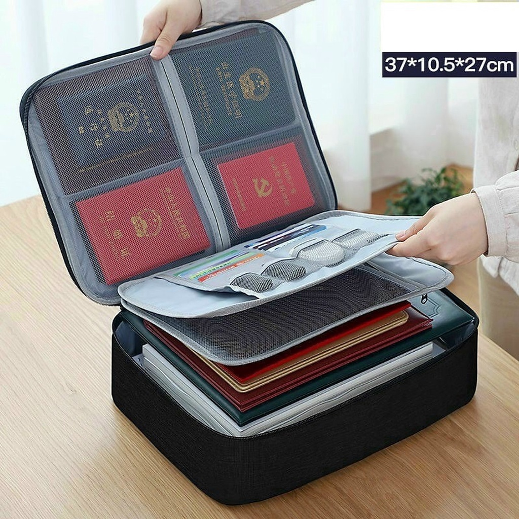 Túi xách du lịch đa năng đựng đồ dùng, tài liệu và giấy tờ nhiều ngăn chống thấm nước
