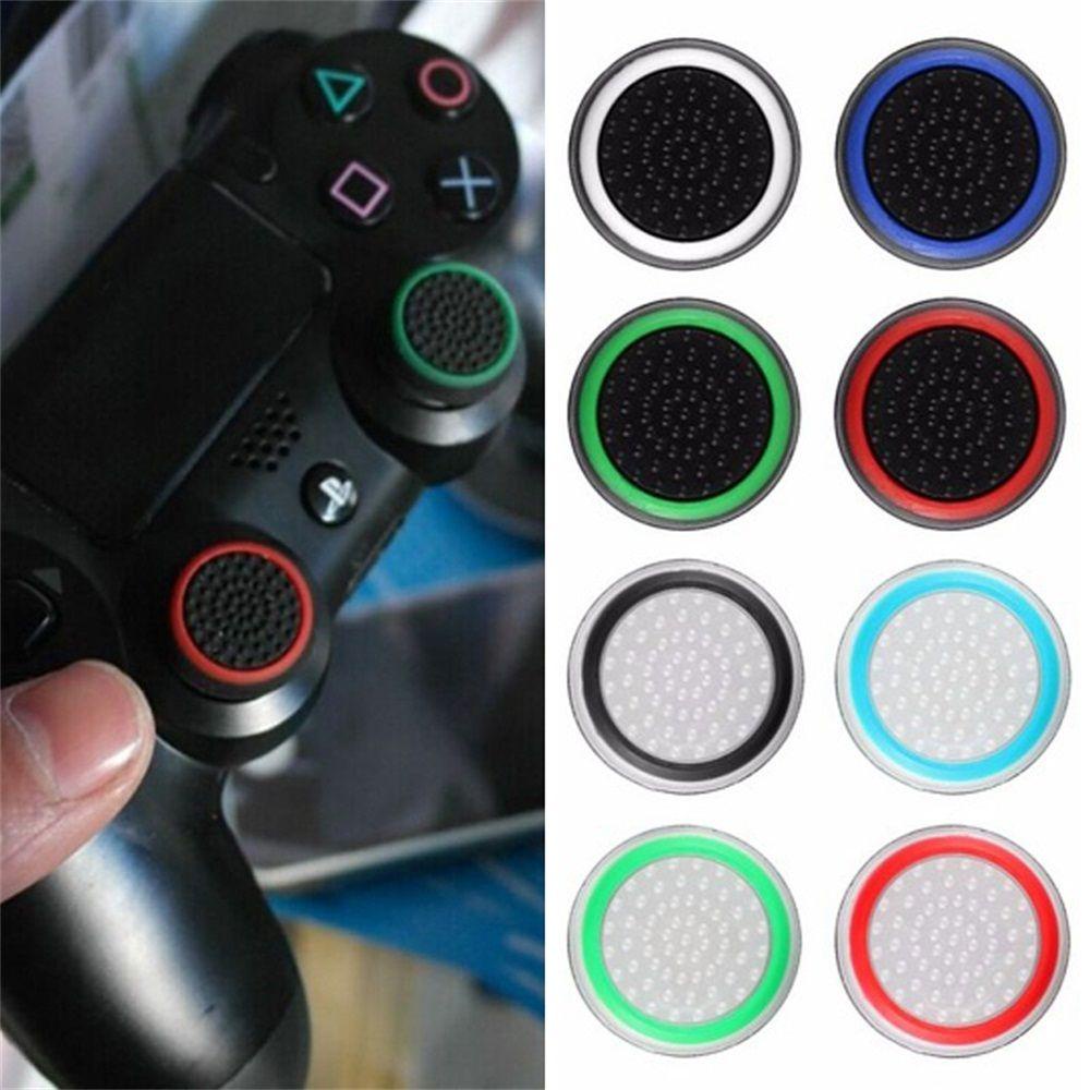 BTLIMER Set 4 Nút Chống Trượt 360 Độ Cho Tay Cầm Chơi Game PS3 PS4 XBOX One