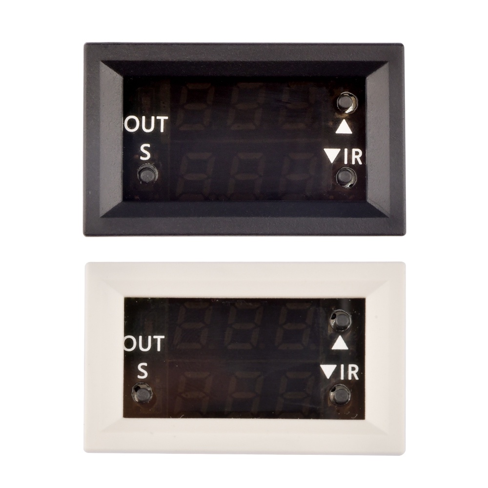 DIYMORE Mô đun hẹn giờ kỹ thuật số DC 12V 20A chu kỳ hiển thị LED 0-999 chuyển tiếp độ trễ có thể điều chỉnh rơle