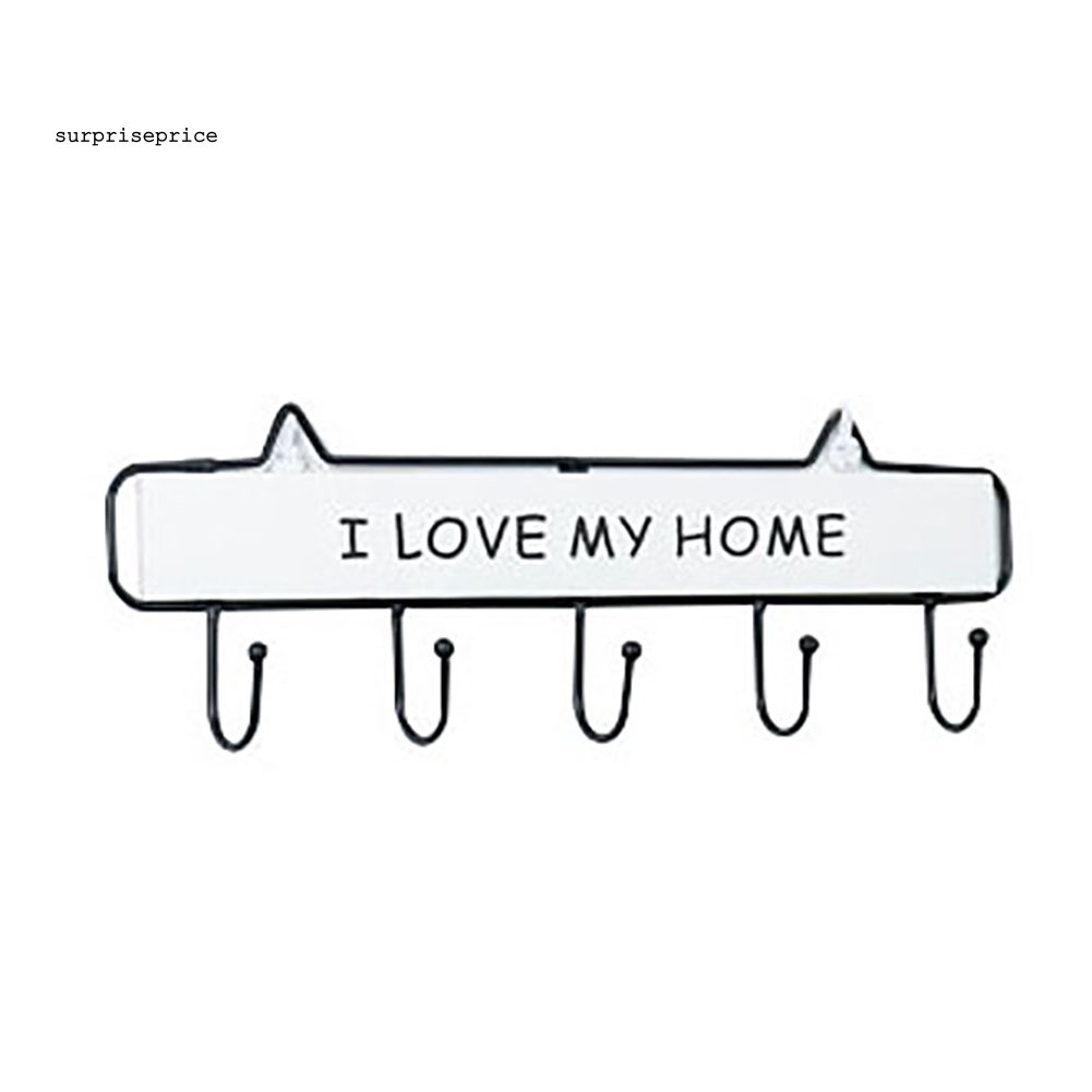 Móc treo tường chữ I Love My Home MY
