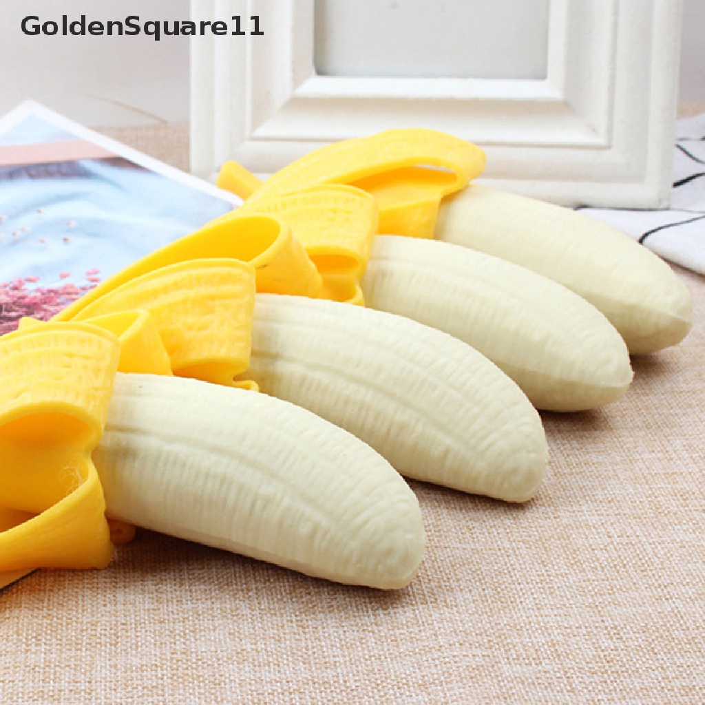 [Goldsquare11] Đồ Chơi Bóp Để Giảm Căng Thẳng, Hình Quả Chuối