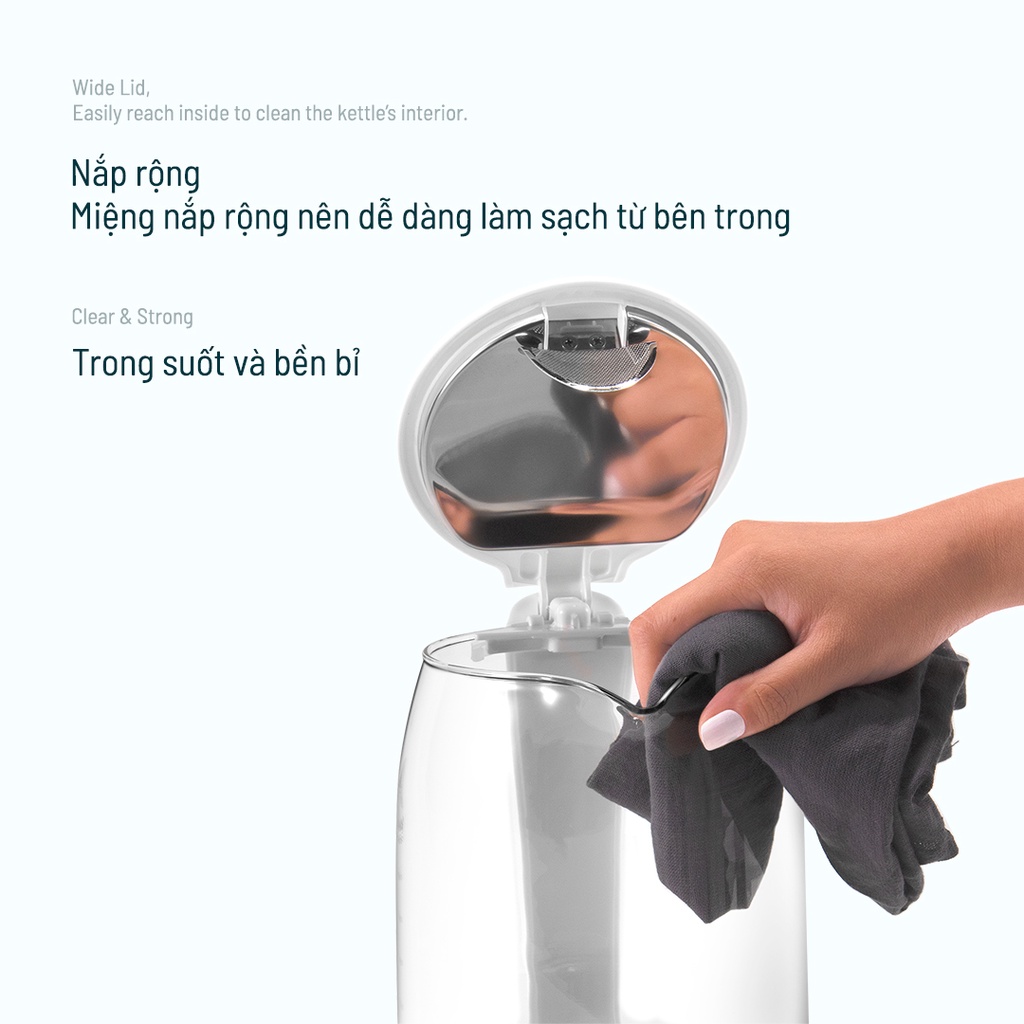 Bình ấm đun siêu tốc Cosori GK172-CO 1.7L