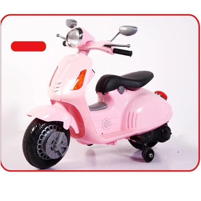 XE MÁY ĐIỆN VESPA BÁNH PHỤ