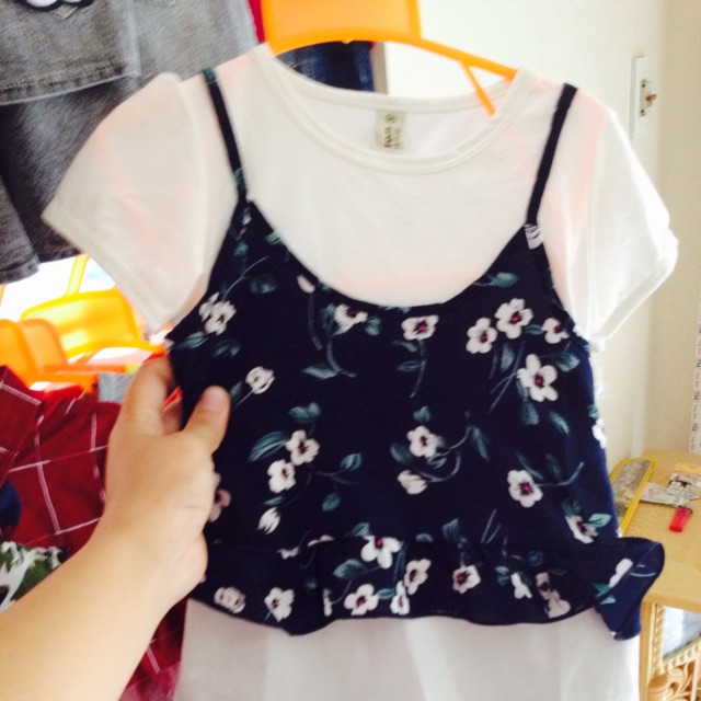 set đồ bộ bé gái hoa vàng