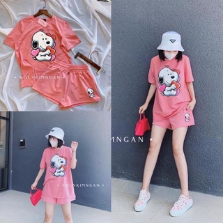 Đồ bộ mặc nhà nữ chú chó siêu dễ thương