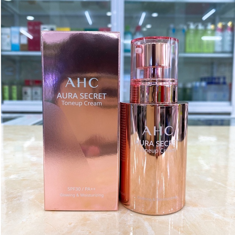 Kem Dưỡng Trắng Da Nâng AHC Aura Secret Toneup Cream SPF 30 PA++ 50g Chính Hãng Hàn Quốc