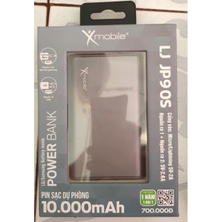 Sale Sạc dự phòng Xmobile 10000mah lj JP90s lightning