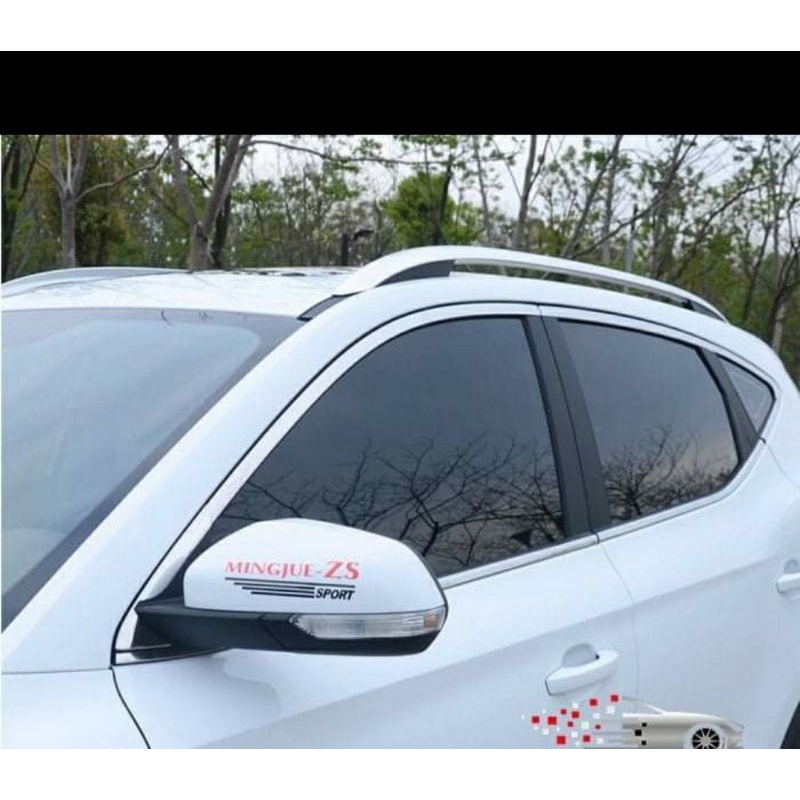 Nẹp viền Cong Kính Xe MG ZS 2021 2022 chất liệu INOX cao cấp