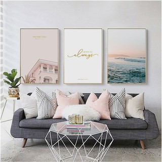 Bộ 3 tranh canvas Minimalist