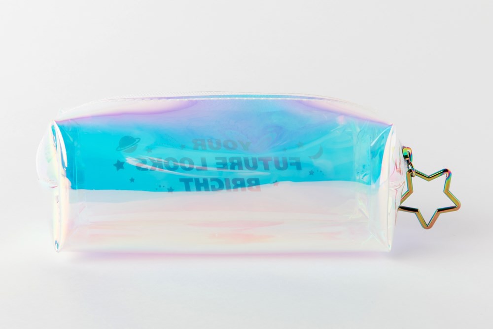 Hộp Đựng Bút Viết ARTBOX Hàn Quốc Trong Suốt Có Khóa Kéo Hình Ngôi Sao