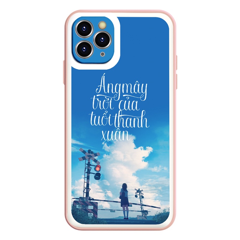 Ốp iphone 13 pro max * Cô gái nhìn lên bầu trời * dành cho ip 7 Plus/8Plus/XR/XS Max/11/X/12/12 Pro Max/pro/13 promax