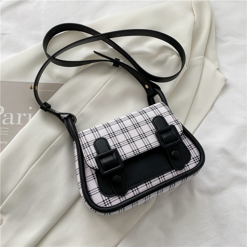 Túi Đeo Vai Họa Tiết Kẻ Sọc Thời Trang Mùa Hè 2022 Cho Nữ