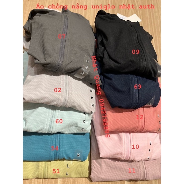 Áo chống nắng làm mát uniqlo nhật auth