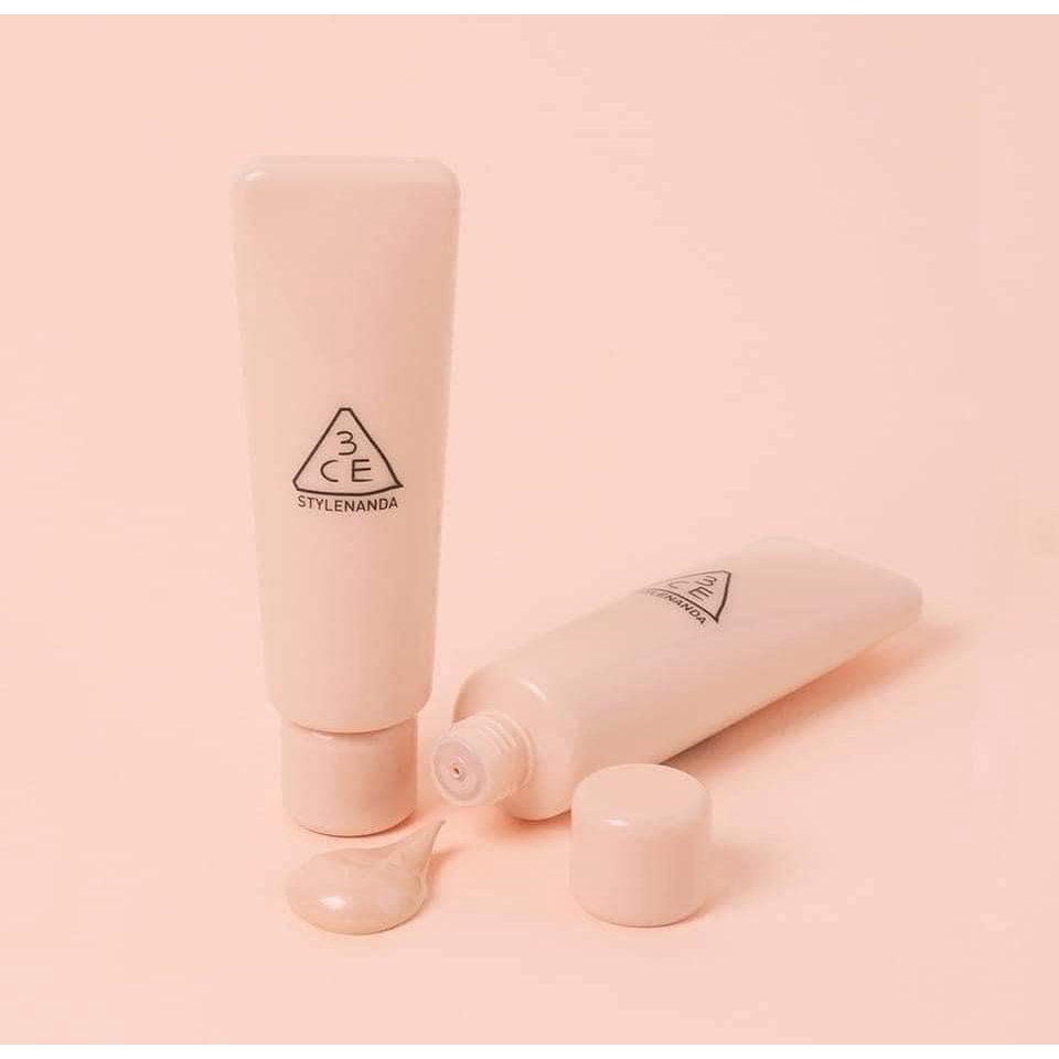 Kem Lót trang điểm 3CE Glow Beam mẫu mới 45ml Full size Chính Hãng