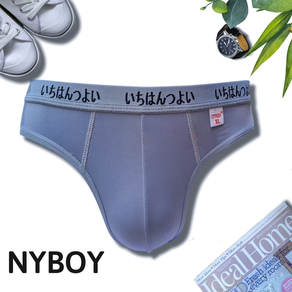 Quần Lót Tam Giác Nam Thun Lạnh Lưng Nhật Cao Cấp Đồ Lót Nam Co Dãn 4 Chiều