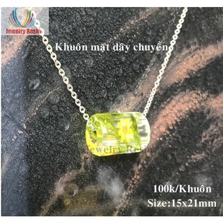Khuôn Epoxy Resin: Khuôn Silicon Mặt Dây Chuyền