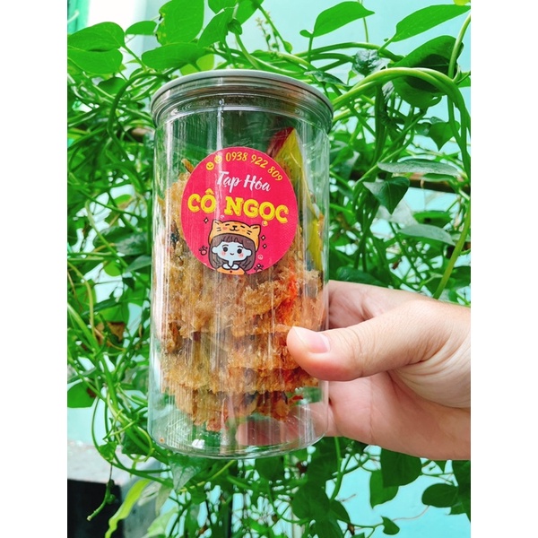Khô mực cán tẩm gia vị 1 hũ 250gr (giao nhanh HCM)