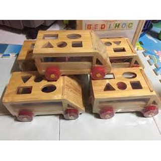 Xe kéo thả hình khối