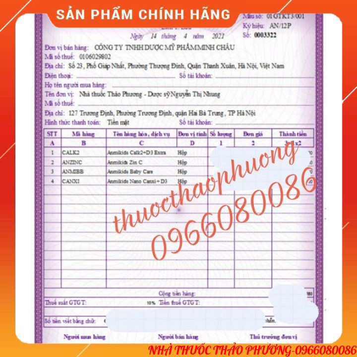 ✅AMIKID NANO CANXI D3 🎀 Siêu hấp thu,vị ngon 🎀Canxi nano D3 Dạng ống nhựa ,tăng chiều cao,chắc xương,răng không gây táo | BigBuy360 - bigbuy360.vn