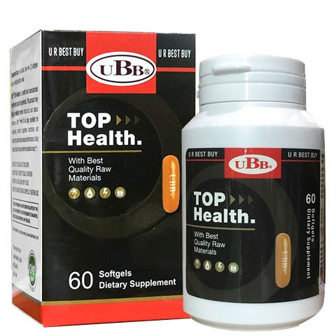 (Hàng Mỹ) Top Health UBB hỗ trợ nâng cao sức khỏe và giảm tình trạng mệt mỏi