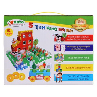 Bộ xếp hình Khám phá nông trại