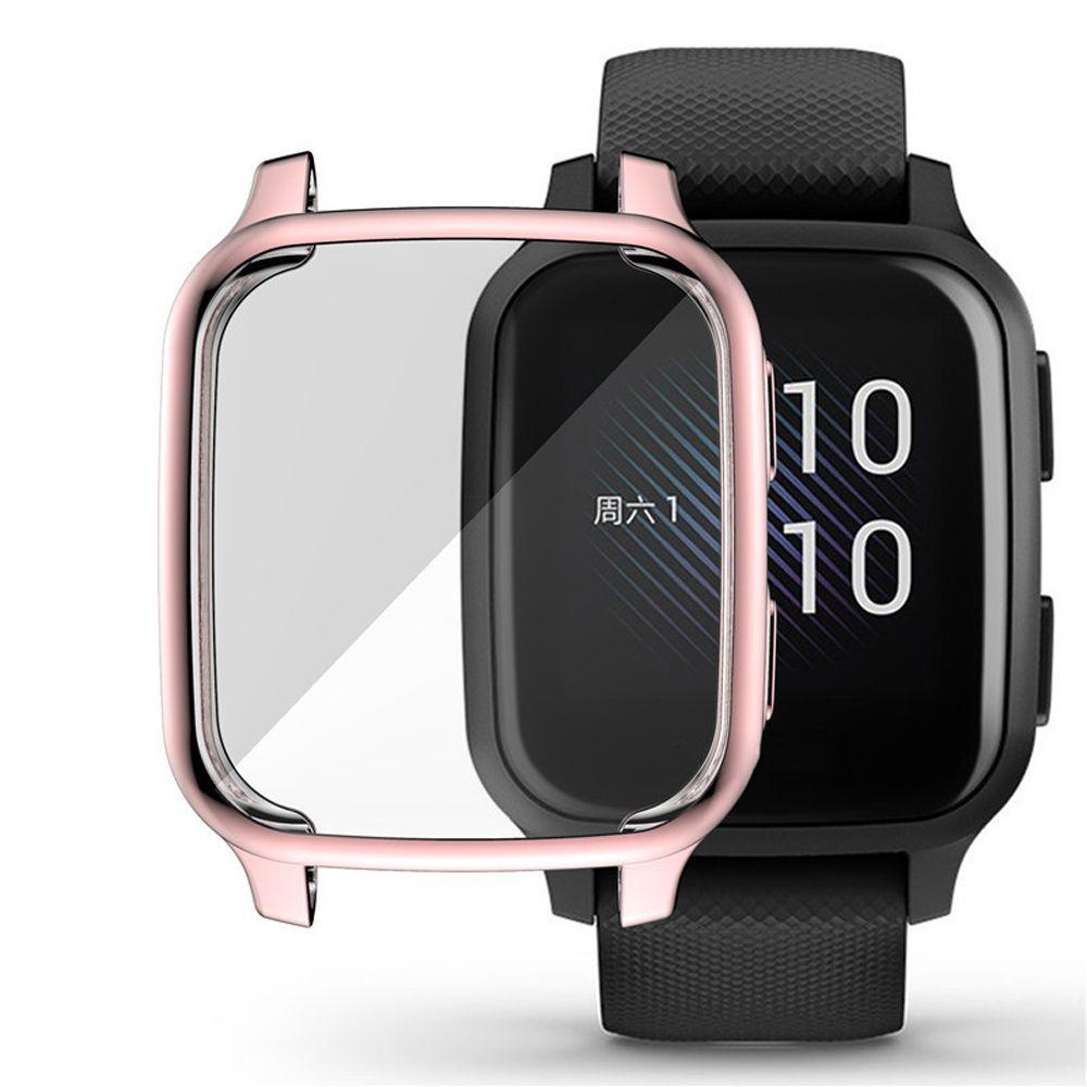 AUGUSTINA Ốp Bảo Vệ Mặt Đồng Hồ Thông Minh Garmin Venu SQ Mạ Điện Chống Trầy Xước
