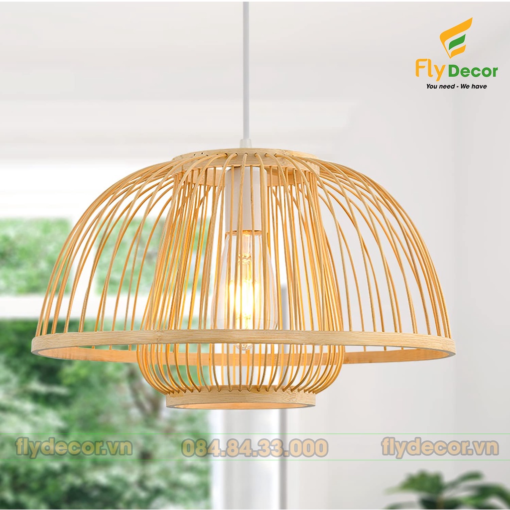 Đèn mây tre, chao đèn tre trang trí, Đèn lồng thả trần, Đèn ngủ, đèn quán cafe hình chụp lõi hoa
