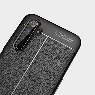  Ốp lưng Realme 6 sillicon giả da Auto Focus