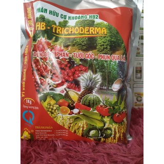 Men vi sinh tricoderma - tricoderma ủ phân, trico ủ rác thải và tưới gốc gói 1 kg