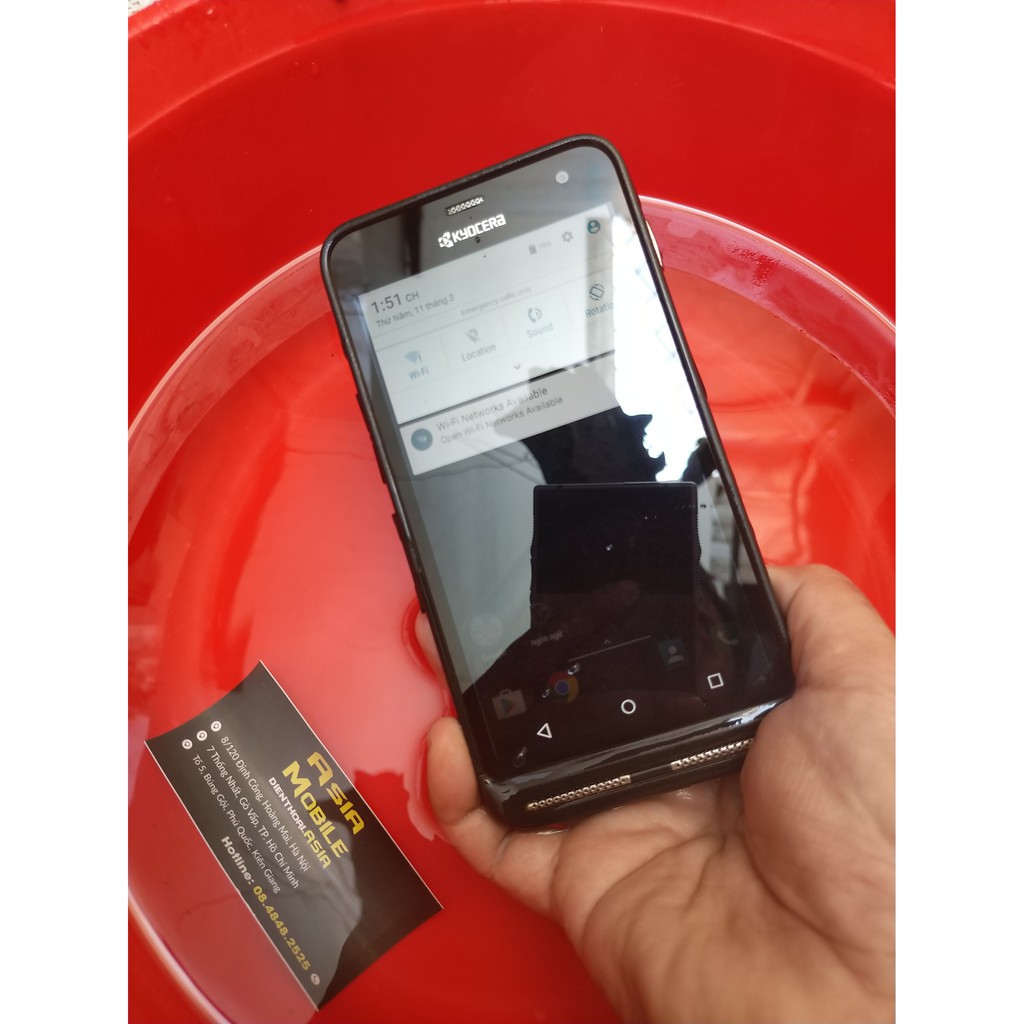 Điện thoại Nhật Kyocera XD 6790 - 1 Nano Sim / Màn hình 5.7" / Ram 2GB / Sim 3G, LTE